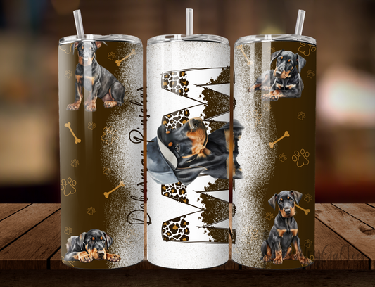 Doberman Mom 20oz Tumbler