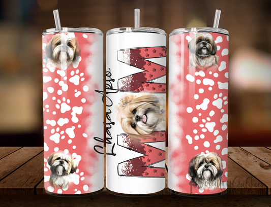 Lhasa apso Mom 20oz Tumbler