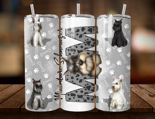 Miniature Schnauzer Mom 20oz Tumbler