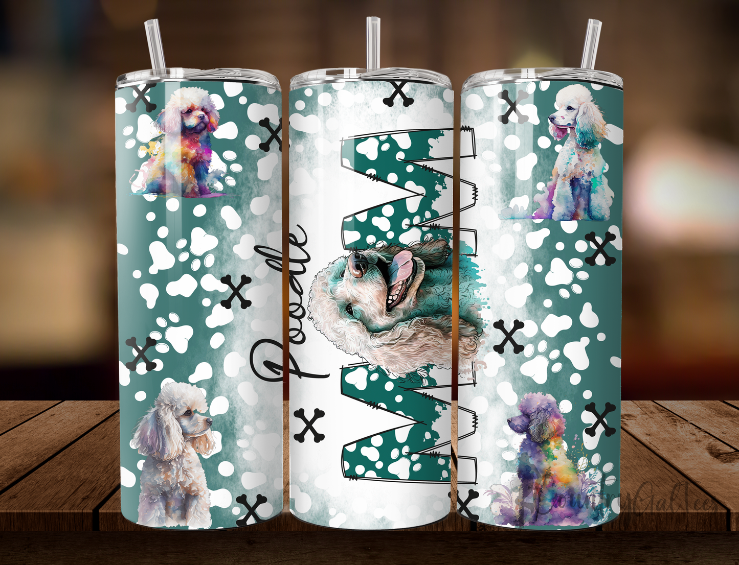 Poodle Mom 20oz Tumbler