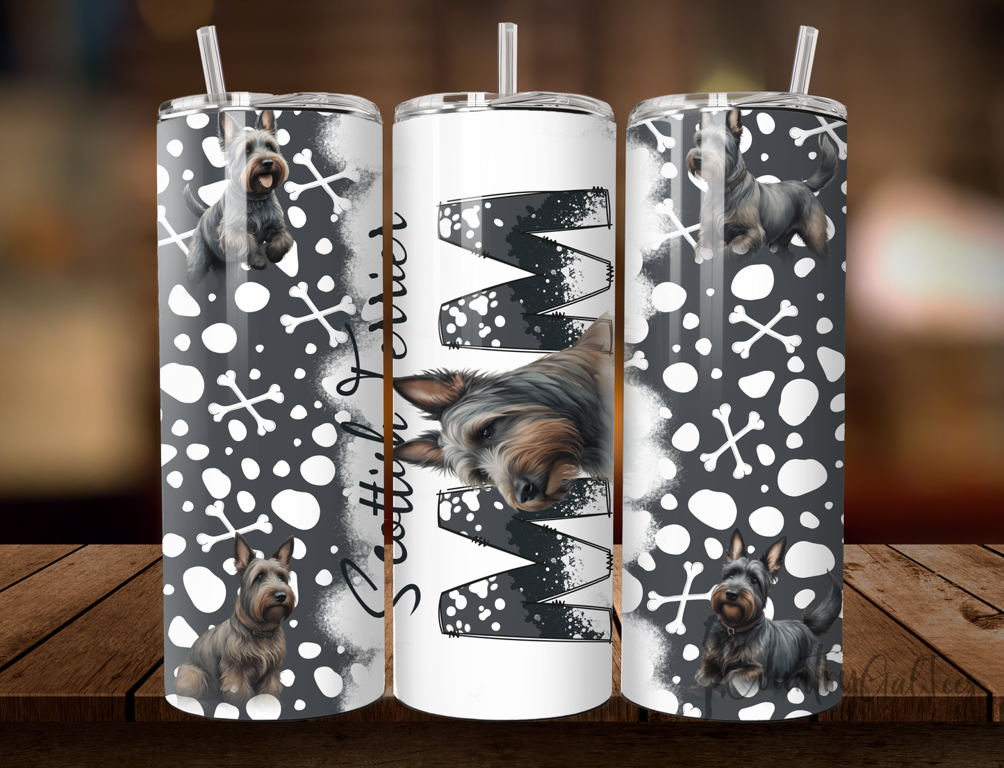 Scottish Terrier Mom 20oz Tumbler