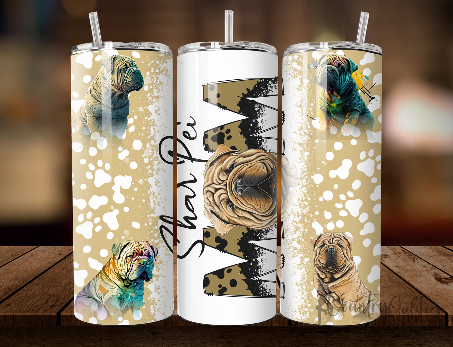 Sharpei Mom 20oz Tumbler