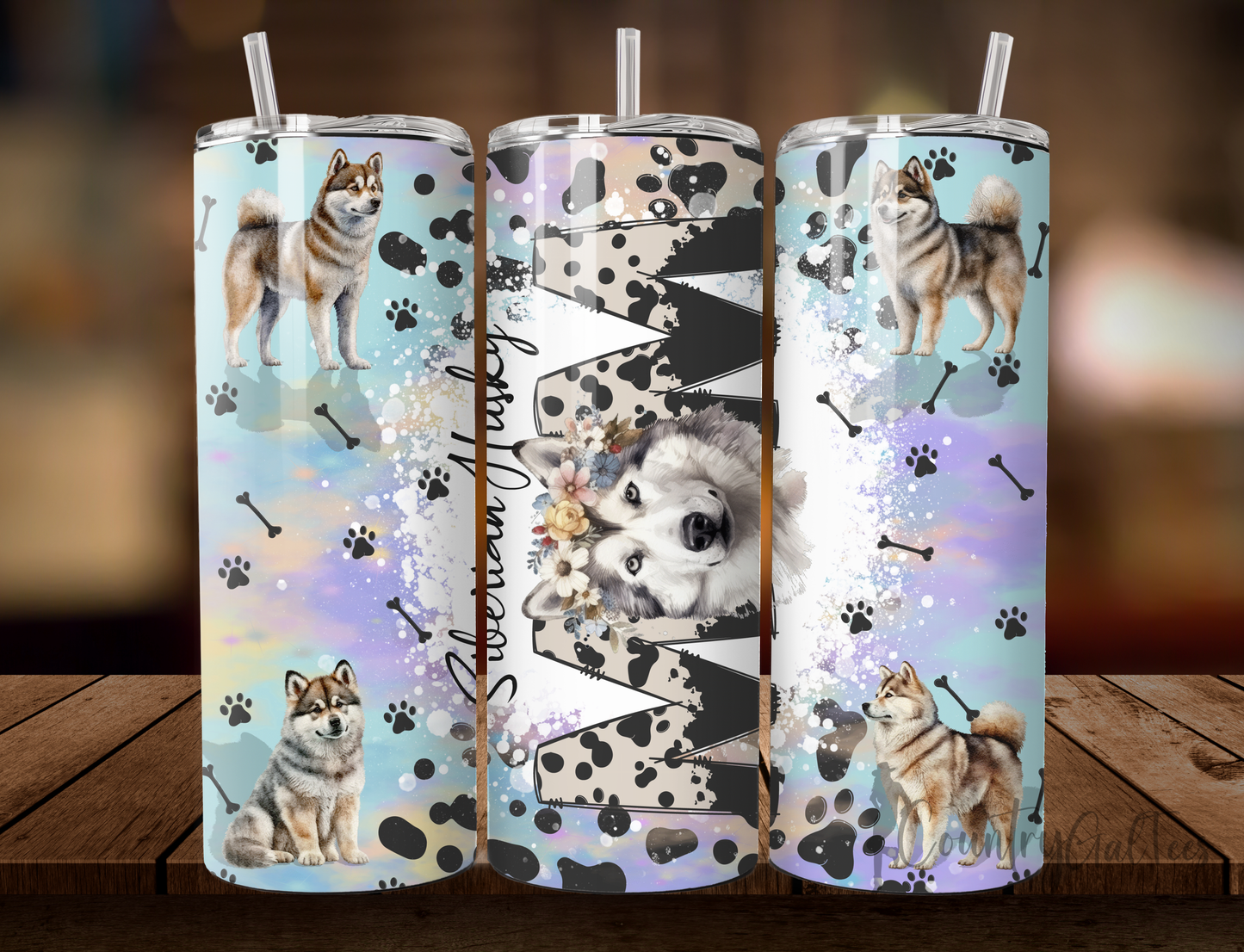 Siberian Husky Mom 20oz Tumbler