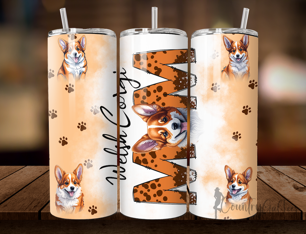 Welsh Corgi Mom 20oz Tumbler